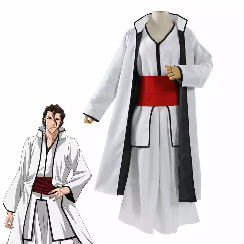 Cosplay Clans Anime Bleach Sousuke Aizen Fullset Cosplay Costumes 3 Cosplay Clans Anime Bleach Sousuke Aizen Fullset Cosplay Costumes