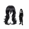 Cosplay Clans Anime My Hero Academia Shouta Aizawa Long Black Cosplay Wigs