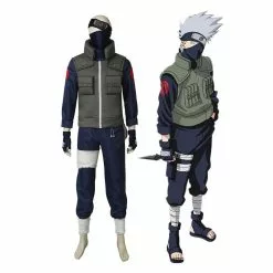 Cosplay Clans Anime Naruto Sixth Hokage Kakashi Hatake Outfits Cosplay Costume