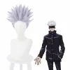 Cosplay Clans Anime Jujutsu Kaisen Satoru Gojo Short Purple Cosplay Wigs
