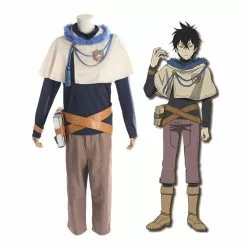 Cosplay Clans Anime Black Clover Yuno Grinberryall Outfits Cosplay Costume With Free Necklace