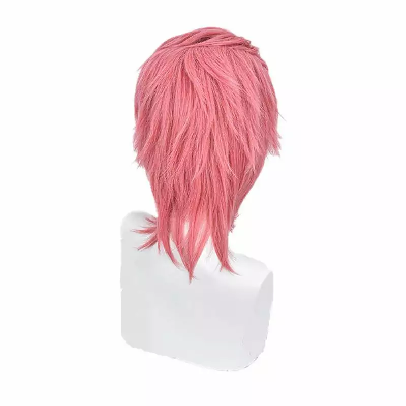 Cosplay Clans Anime JoJo's Bizarre Adventure Golden Wind Trish Una Long Pink Cosplay Wigs 6 Cosplay Clans Anime JoJo's Bizarre Adventure Golden Wind Trish Una Long Pink Cosplay Wigs - Image 4