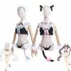 Cosplay Clans Anime Nekopara Chocola Vanilla Maid Swimsuit Halloween Cosplay Costumes -Cosplay Clans Sales 0 ac809d28 a0da 49e1 b241 29c6cfc20d70