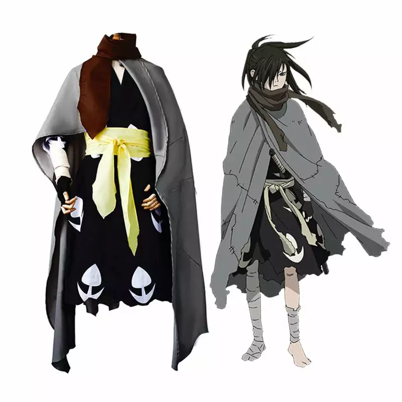Cosplay Clans Anime Dororo Hyakkimaru Outfits Cosplay Costume 3 Cosplay Clans Anime Dororo Hyakkimaru Outfits Cosplay Costume