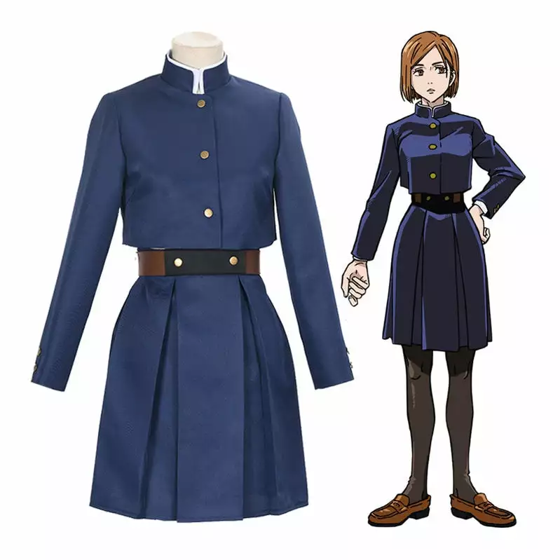 Cosplay Clans Anime Jujutsu Kaisen Nobara Kugisaki Outfits Cosplay Costume 3 Cosplay Clans Anime Jujutsu Kaisen Nobara Kugisaki Outfits Cosplay Costume