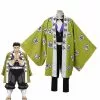 Cosplay Clans Anime Demon Slayer Kimetsu No Yaiba Gyomei Himejima Fullset Cosplay Costumes