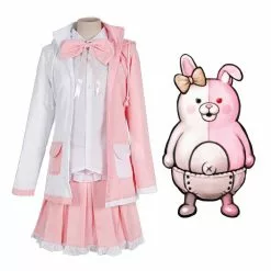 Cosplay Clans Anime Danganronpa 2: Goodbye Despair Monomi Cosplay Costumes