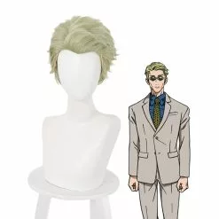 Cosplay Clans Anime Jujutsu Kaisen Kento Nanami Short Mixed Green Cosplay Wigs