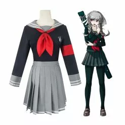 Cosplay Clans Anime Danganronpa 2: Goodbye Despair Peko Pekoyama Outfits Cosplay Costume