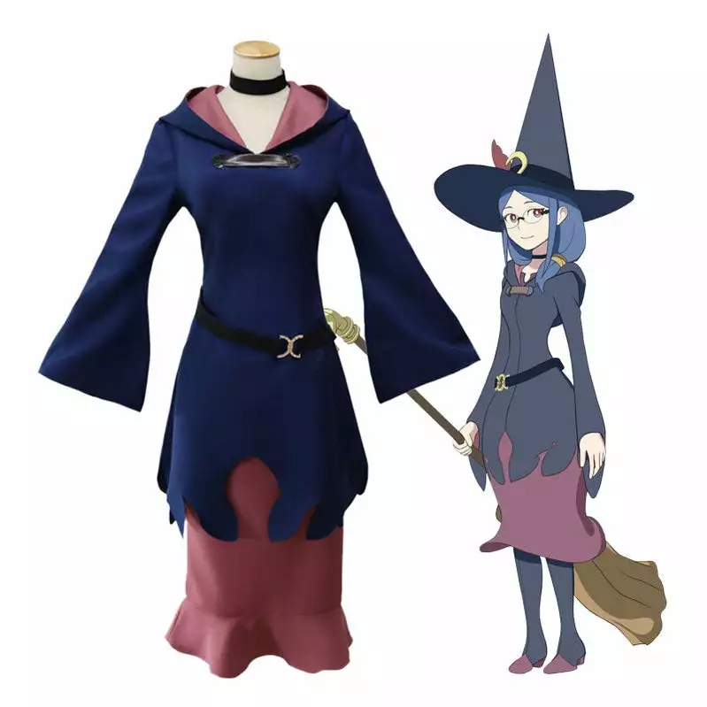 Cosplay Clans Anime Little Witch Academia Professor Ursula Outfits Cosplay Costume 3 Cosplay Clans Anime Little Witch Academia Professor Ursula Outfits Cosplay Costume