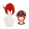 Cosplay Clans Anime Cells At Work Red Blood Cell Short Red Cosplay Wigs -Cosplay Clans Sales 0 fddb584c 7c7c 4b12 a46d 4003f8b44bb7
