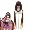 Cosplay Clans FGO Fate/Grand Order Osakabehime 100cm Long Straight Mixed Brown Gradient Yellow Cosplay Wigs