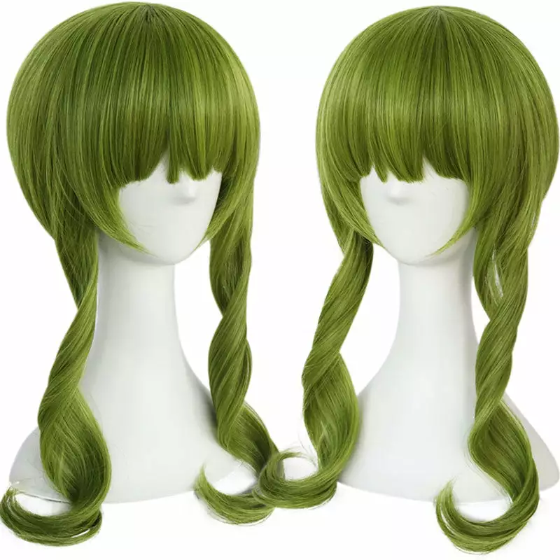 Cosplay Clans Anime Black Rock Shooter Dead Master Green Cosplay Wigs 4 Cosplay Clans Anime Black Rock Shooter Dead Master Green Cosplay Wigs - Image 2