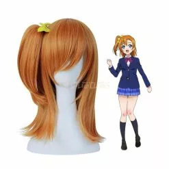 Cosplay Clans Anime LoveLive! Kousaka Honoka Long Orange Cosplay Wigs