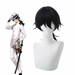 Cosplay Clans FGO Fate/Grand Order Ryouma Sakamoto 50cm Black Halloween Cosplay Wigs