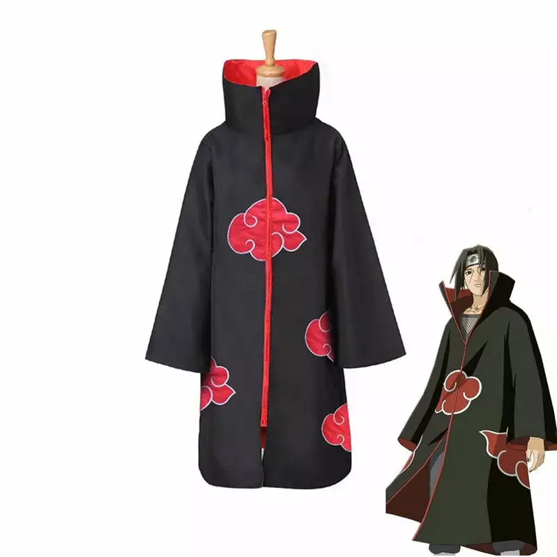 Cosplay Clans Anime Naruto Akatsuki Cosplay Costume Cloak Cape 3 Cosplay Clans Anime Naruto Akatsuki Cosplay Costume Cloak Cape
