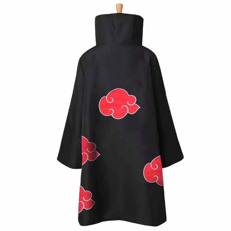 Cosplay Clans Anime Naruto Akatsuki Cosplay Costume Cloak Cape 5 Cosplay Clans Anime Naruto Akatsuki Cosplay Costume Cloak Cape - Image 3