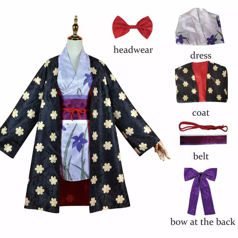 Cosplay Clans Anime One Piece Nico Robin Kimono Cosplay Costumes 9 Cosplay Clans Anime One Piece Nico Robin Kimono Cosplay Costumes - Image 7