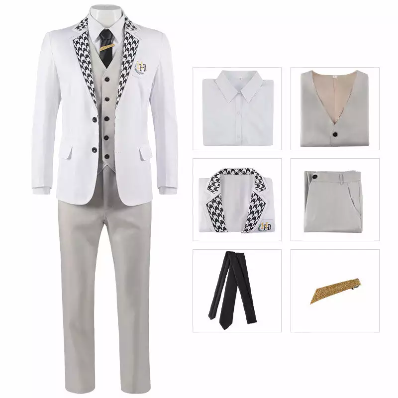 Cosplay Clans Anime Blue Lock Reo Mikage Uniform Embroidery Cosplay Costumes 6 Cosplay Clans Anime Blue Lock Reo Mikage Uniform Embroidery Cosplay Costumes - Image 4