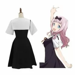 Cosplay Clans Anime Kaguya Sama Love Is War Kaguya Shinomiya Short Sleeve Uniform Cosplay Costume -Cosplay Clans Sales 12579978953 951058682
