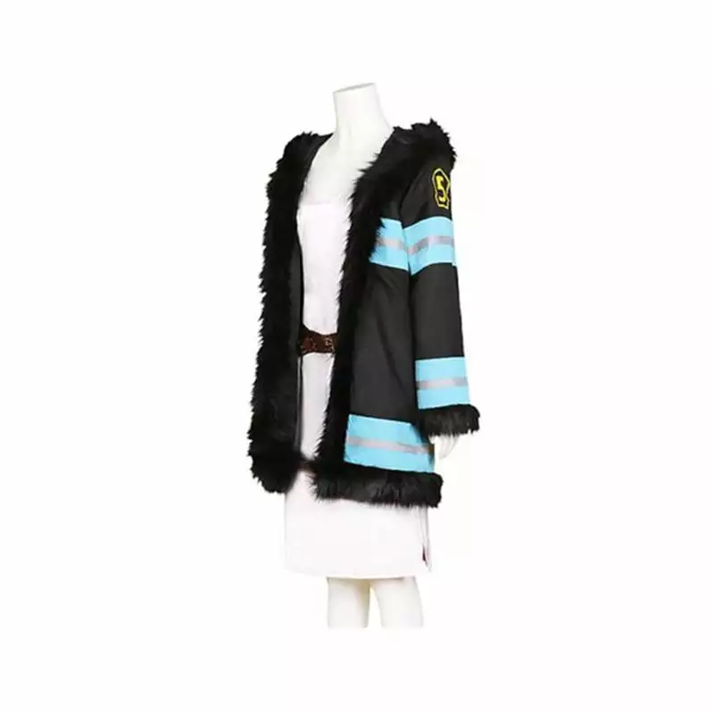 Cosplay Clans Anime Fire Force Princess Hibana Fire Suit Cosplay Costume 8 Cosplay Clans Anime Fire Force Princess Hibana Fire Suit Cosplay Costume - Image 6