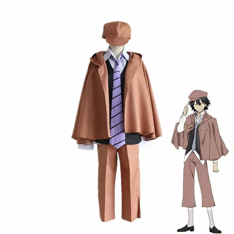Cosplay Clans Anime Bungo Stray Dogs Edogawa Ranpo Halloween Cosplay Costume 3 Cosplay Clans Anime Bungo Stray Dogs Edogawa Ranpo Halloween Cosplay Costume