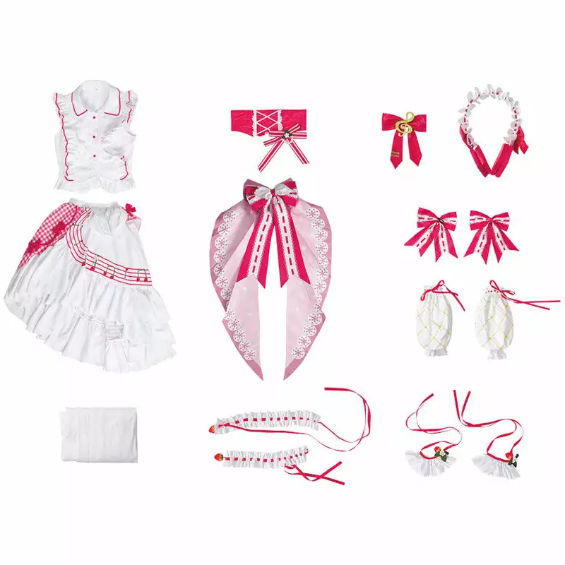 Cosplay Clans Vocaloid Hatsune Miku 15th Anniversary Miku Cosplay Costumes 7 Cosplay Clans Vocaloid Hatsune Miku 15th Anniversary Miku Cosplay Costumes - Image 5