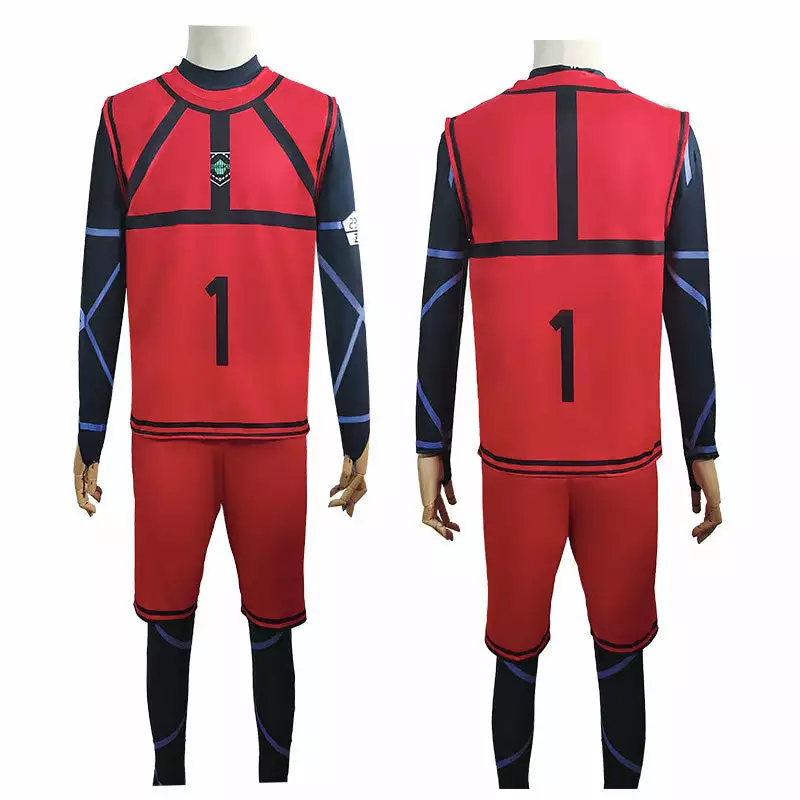 Cosplay Clans Anime Blue Lock Rin Itoshi Onesies Jerseys Cosplay Costumes 3 Cosplay Clans Anime Blue Lock Rin Itoshi Onesies Jerseys Cosplay Costumes