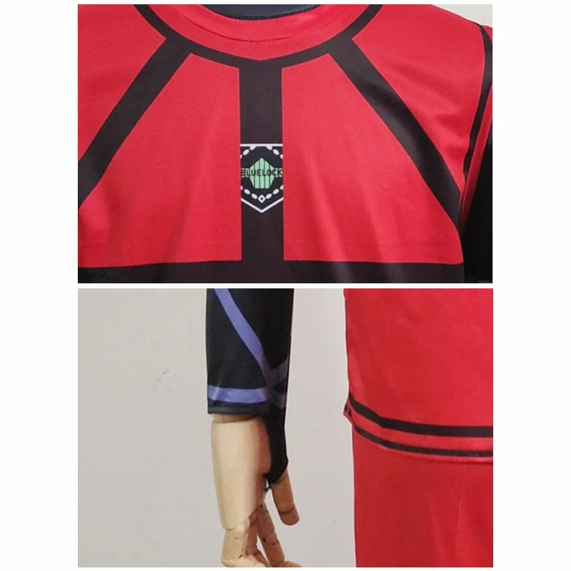 Cosplay Clans Anime Blue Lock Rin Itoshi Onesies Jerseys Cosplay Costumes 5 Cosplay Clans Anime Blue Lock Rin Itoshi Onesies Jerseys Cosplay Costumes - Image 3