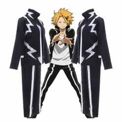 Cosplay Clans Anime My Hero Academia Denki Kaminari Cosplay Costume -Cosplay Clans Sales 18157732458 247680572
