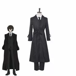Cosplay Clans Anime Bungo Stray Dogs Osamu Dazai Black Cosplay Costume