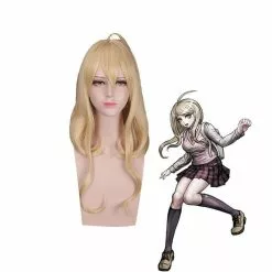 Cosplay Clans Anime Danganronpa V3: Killing Harmony Kaede Akamatsu Long Straight Blonde Cosplay Wigs