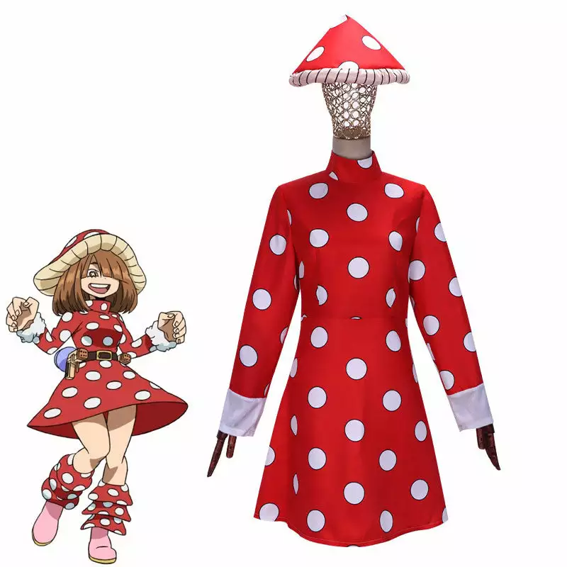 Cosplay Clans My Hero Academia Kinoko Komori Shemage Cosplay Costumes 3 Cosplay Clans My Hero Academia Kinoko Komori Shemage Cosplay Costumes