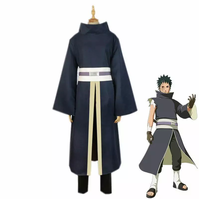 Cosplay Clans Anime Naruto Uchiha Obito Ninja Set Cosplay Costume 3 Cosplay Clans Anime Naruto Uchiha Obito Ninja Set Cosplay Costume