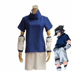 Cosplay Clans Anime Naruto Uchiha Sasuke Kimono Set Cosplay Costume
