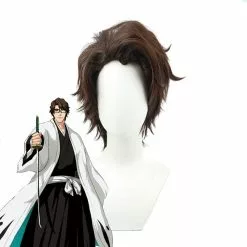 Cosplay Clans Anime Bleach Sousuke Aizen Cosplay Wigs