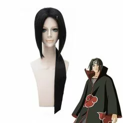 Cosplay Clans Anime Naruto Uchiha Itachi Long Black Cosplay Wigs