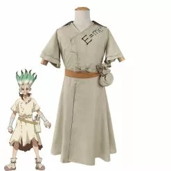 Cosplay Clans Anime Dr. Stone Senku Ishigami Cosplay Costume