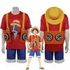 Cosplay Clans Anime One Piece Film Red 2022 Banpresto Monkey D. Luffy Cosplay Costumes
