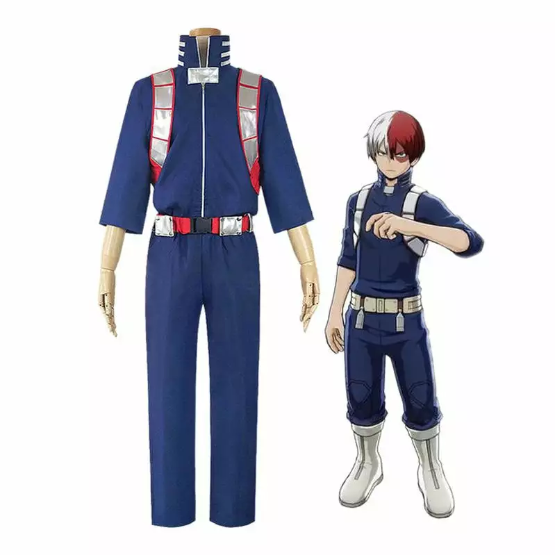 Cosplay Clans Anime My Hero Academia Shoto Todoroki Combat Suit Cosplay Costume 3 Cosplay Clans Anime My Hero Academia Shoto Todoroki Combat Suit Cosplay Costume