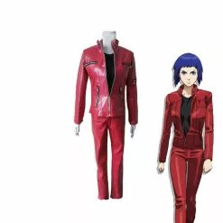 Cosplay Clans Anime Ghost In The Shell Kusanagi Motoko Red Cosplay Costume