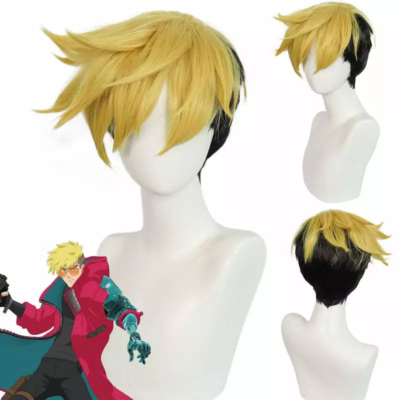 Cosplay Clans Anime Trigun Stampede Vash The Stampede Cosplay Wig 3 Cosplay Clans Anime Trigun Stampede Vash The Stampede Cosplay Wig