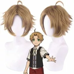 Cosplay Clans Anime Mushoku Tensei: Isekai Ittara Honki Dasu Rudeus Greyrat Cosplay Wigs