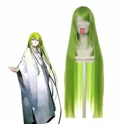Cosplay Clans FGO Fate/Grand Order Enkidu 100cm Long Green Straight Cosplay Wigs