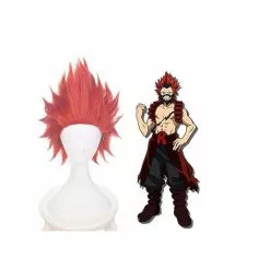 Cosplay Clans Anime My Hero Academia Eijiro Kirishima Short Red Cosplay Wigs