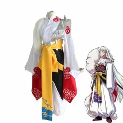 Cosplay Clans Anime Inuyasha Sesshoumaru Cosplay Costume