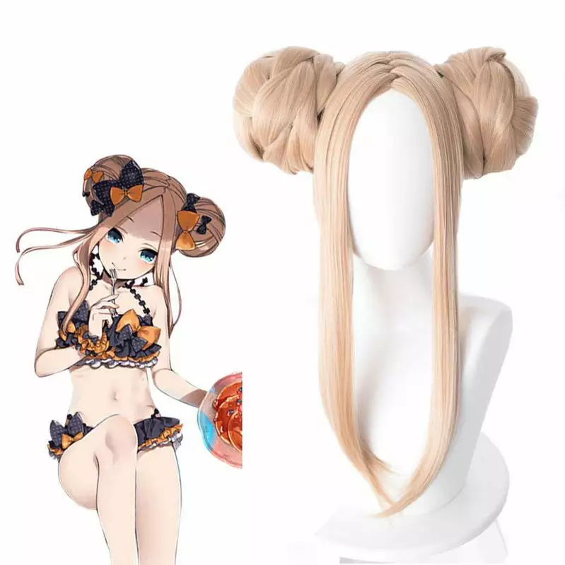 Cosplay Clans FGO Fate Grand Order: First Order Abigail Williams Mixed Blonde Bun Cosplay Wigs 3 Cosplay Clans FGO Fate Grand Order: First Order Abigail Williams Mixed Blonde Bun Cosplay Wigs