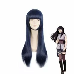 Cosplay Clans Anime Naruto Hyuga Hinata Blue Cosplay Wigs