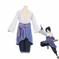 Cosplay Clans Anime Naruto Uchiha Sasuke Ninja Set Cosplay Costume