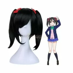 Cosplay Clans Anime LoveLive! Yazawa Nico Long Black Cosplay Wigs